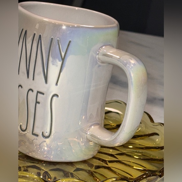 Rae Dunn Iridescent Artisan Collection "Bunny Kisses" Easter Coffee Tea Mug - Picture 4 of 6